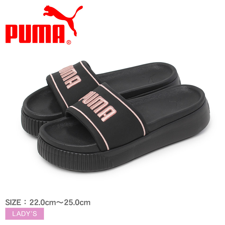 PUMA プーマ サンダル レディース プラットフォーム スライド MU