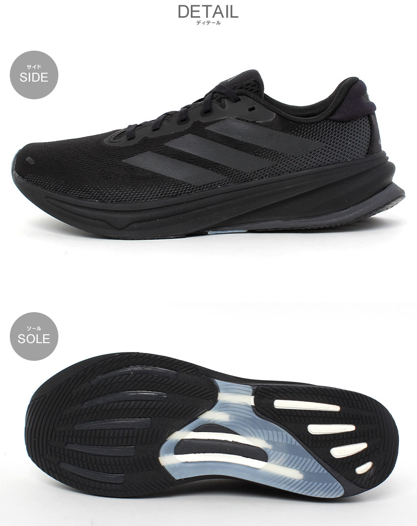 adidas Adizero ランニングシューズ ブラック/ライム adidas（アディダス） ランニングシューズ メンズ ADIDAS NKM80