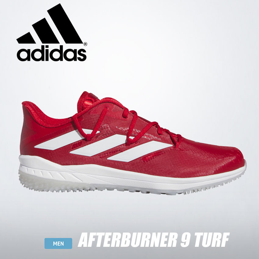 送料無料 アディダス シューズ メンズ AFTERBURNER 9 TURF ADIDAS ブルー ...