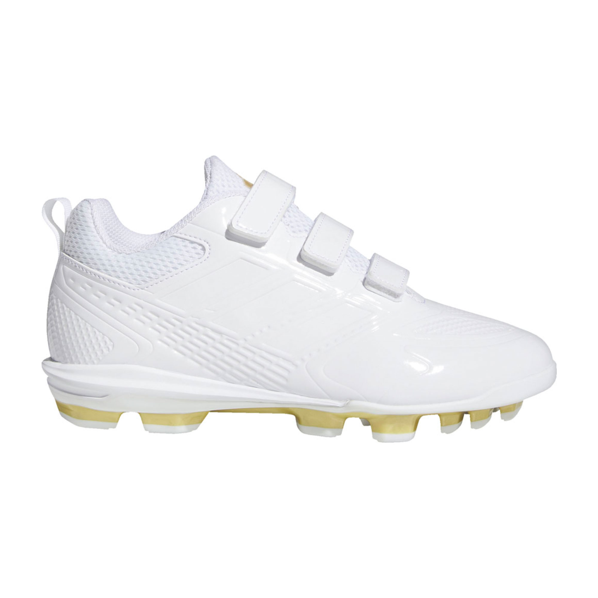 アディダス シューズ キッズ ジュニア 子供 STABILE 5 POINT LOW AC ADIDAS ホワイト 白 ネイビー 紺 レッド 赤 野球 ブランド | adidas | 01