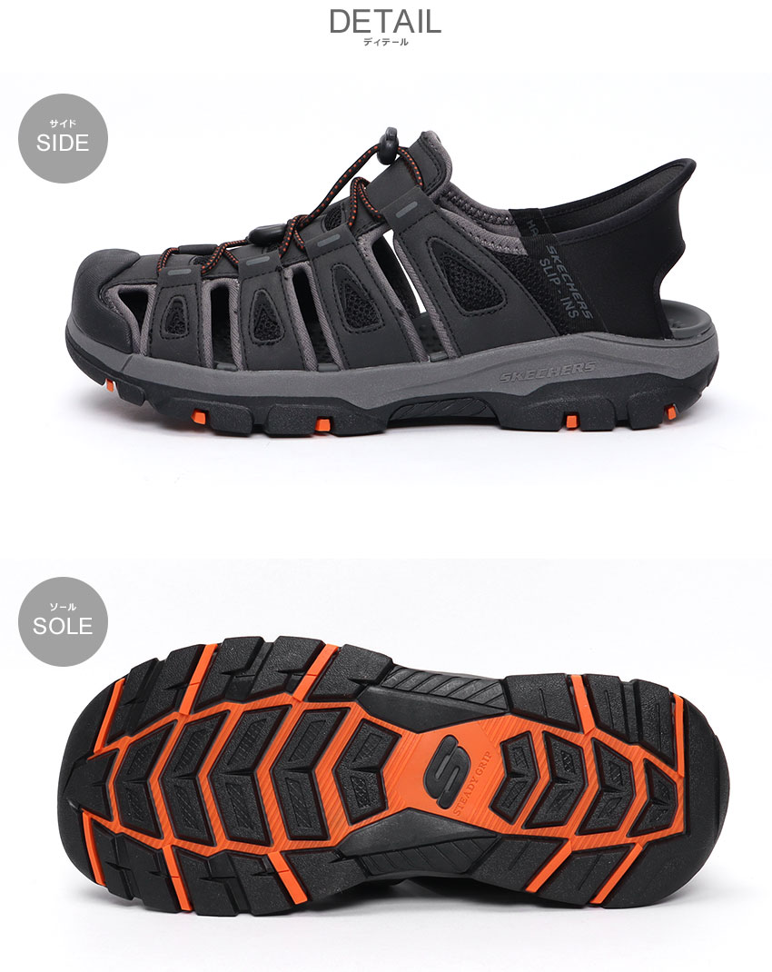 SKECHERS（スケッチャーズ） スポーツサンダル メンズ SKECHERS 205187