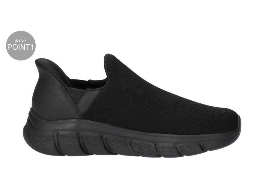 SKECHERS スケッチャーズ スリッポン メンズ ボブス ビー