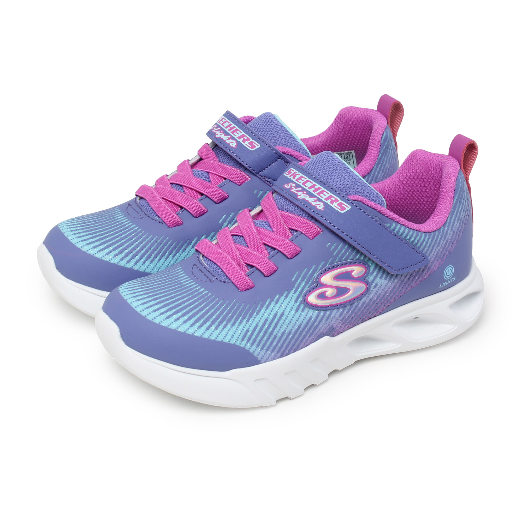 SKECHERS スケッチャーズ スニーカー キッズ Sライツ フリッカー