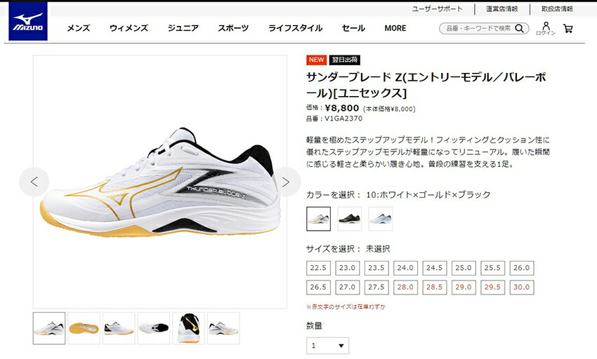 MIZUNO ミズノ バレーボールシューズ メンズ レディース
