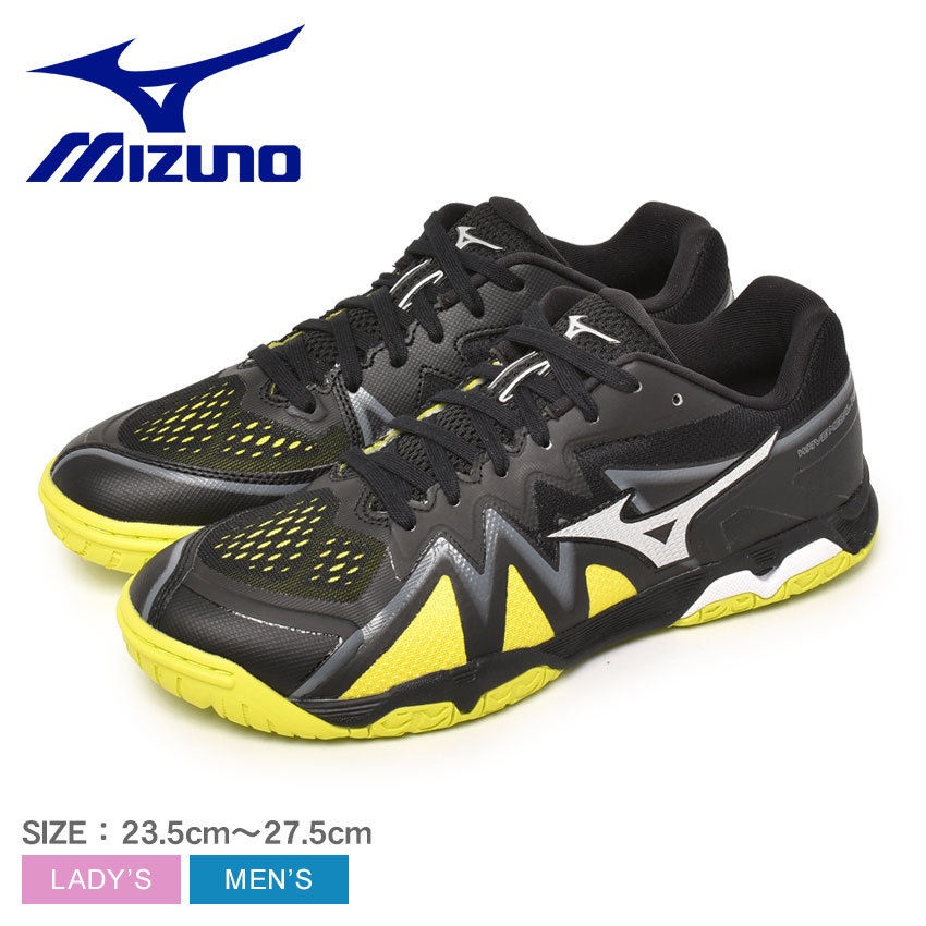 ミズノ MIZUNO 卓球シューズ ウエーブメダル MEDAL WAVE 2E相当 81GA2110 RISE レディース メンズ