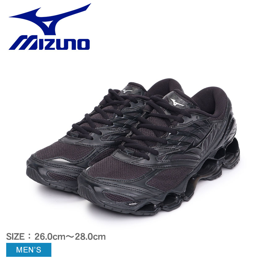 ミズノ スニーカー メンズ MIZUNO D1GA3337 ブラック 黒 春 夏 秋 冬