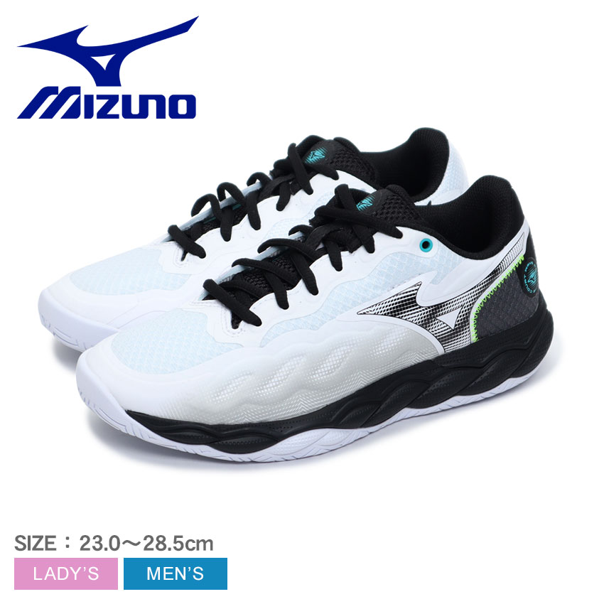Mizuno テニスシューズ ホワイト/ブラック/ブルー 楽天市場】テニスシューズ ミズノ ブルーの通販
