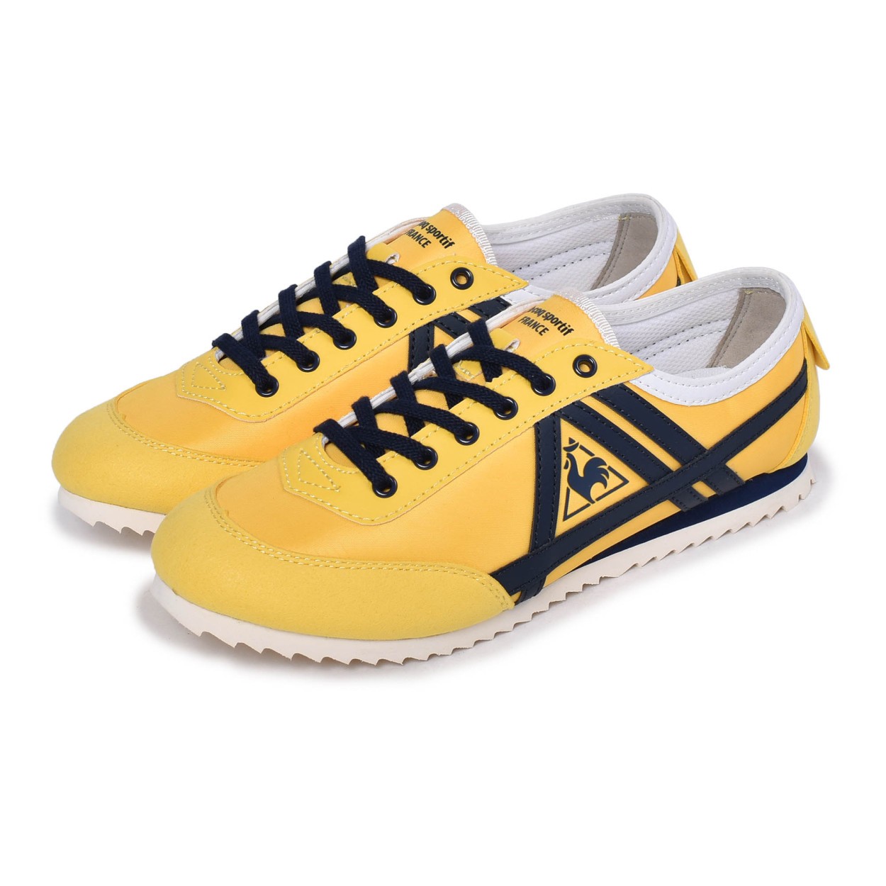 10 以上off ルコック スポルティフ スニーカー レディース La シャルトリュー Ny Le Coq Sportif Ql3qjc66 ネイビー 紺 イエロー 黄 靴 通勤 通学 新生活 1667 0269 スニーカー ブーツならz Craft 通販 Yahoo ショッピング