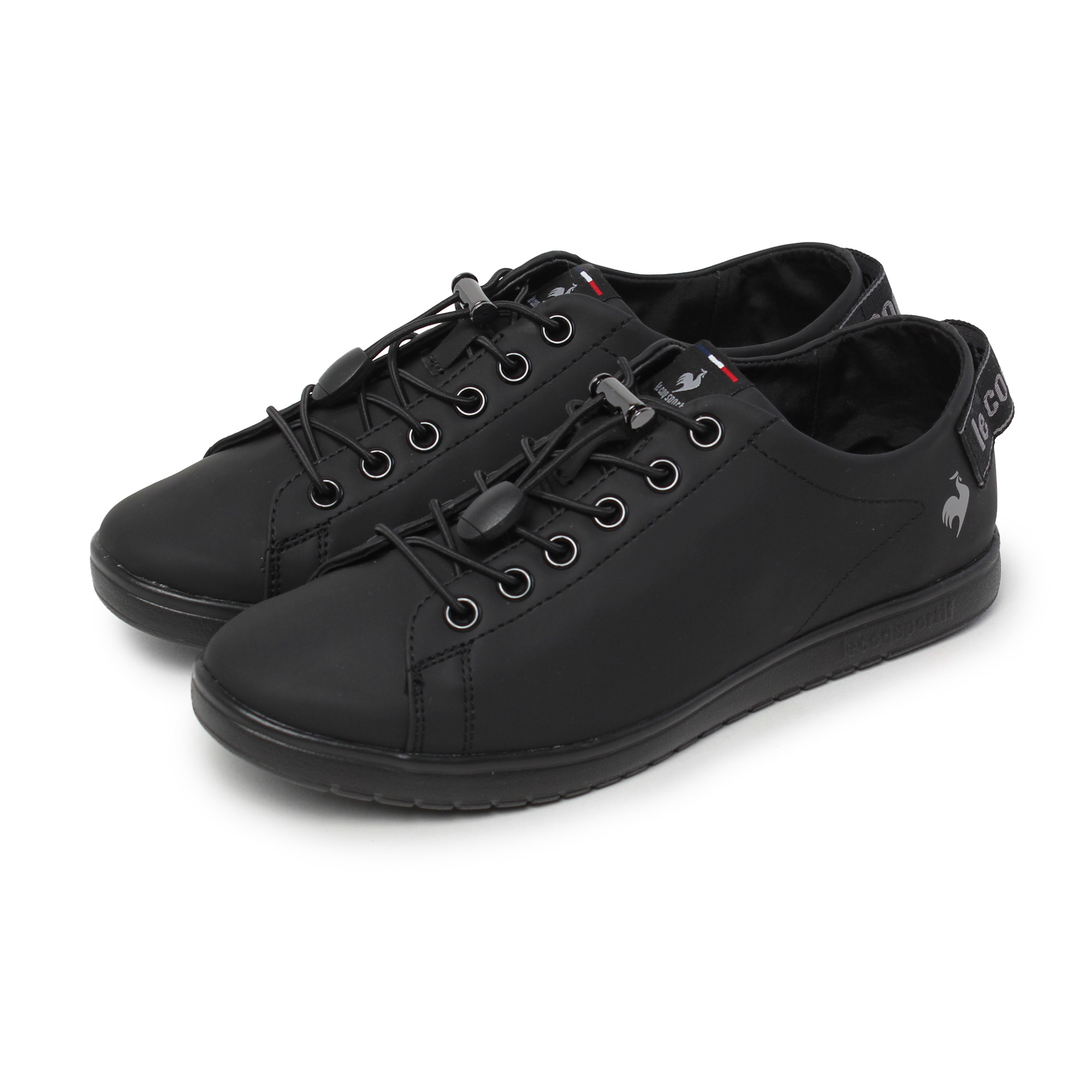 24センチ/ le coq sportif カジュアルシューズ ブラック le coq sportif ルコック スニーカー レディース LA セーヴル PF