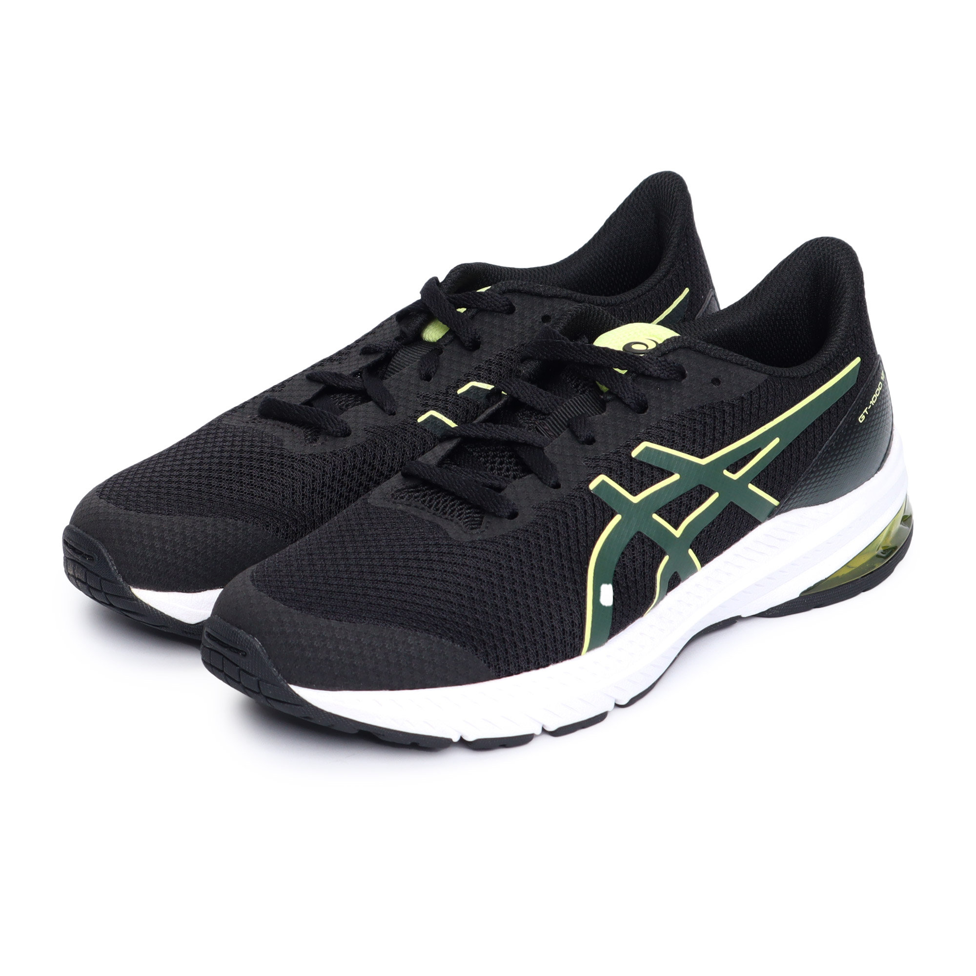 アシックス ランニングシューズ キッズ ジュニア 子供 GT 1000 12 GS ASICS 1014A296 ブラック 黒 ネイビー 紺 シューズ  ZSPO 青