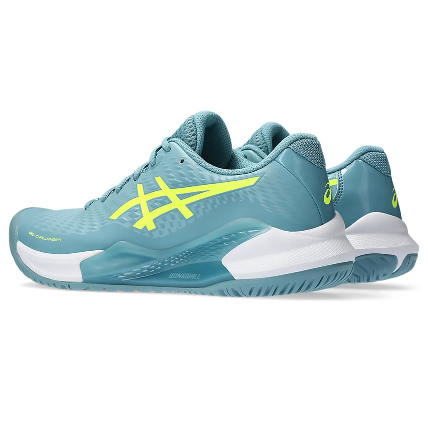 ASICS スポーツシューズ ホワイト/ブルー ASICS アシックス ソフトテニスシューズ レディース 1042A231