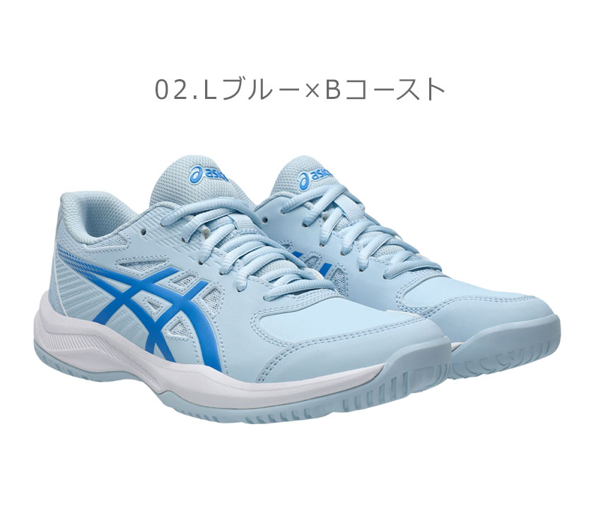 ASICS テニスシューズ 104A300 US 9 ブルー ASICS テニスシューズ 104A300 US 9 ブルー ウインザー