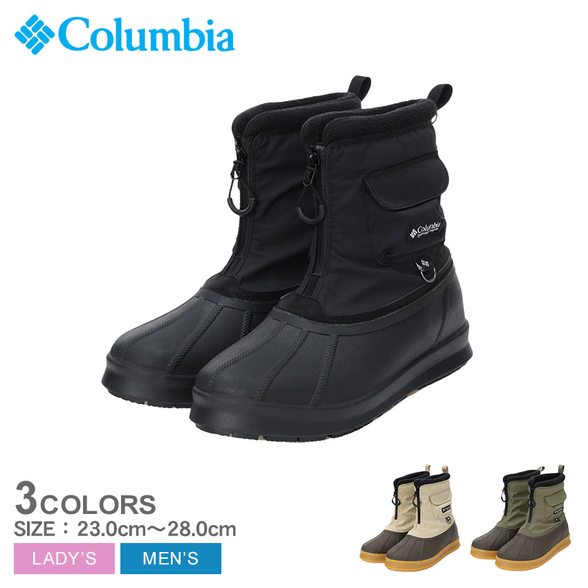 コロンビア Columbia 冬靴 ブーツ スノーブ 黒 23cm Columbia ウィンターブーツ メンズ レディース シューズ