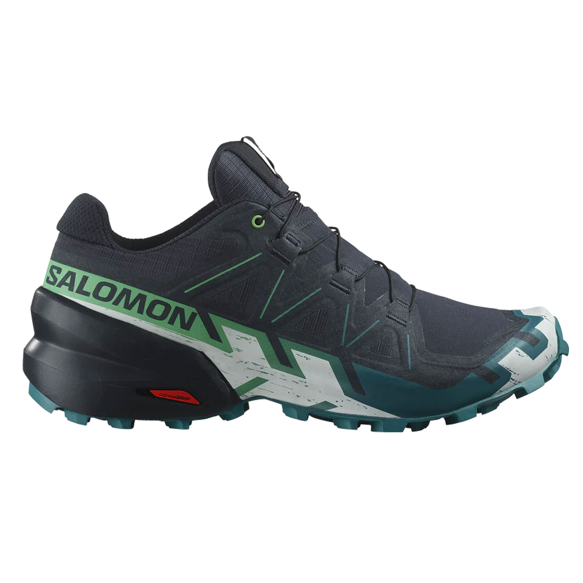 サロモン トレイルランニングシューズ メンズ SPEEDCROSS 6 SALOMON L41737900 L41738000 L47465300  ブラック 黒 グレー 靴 運動