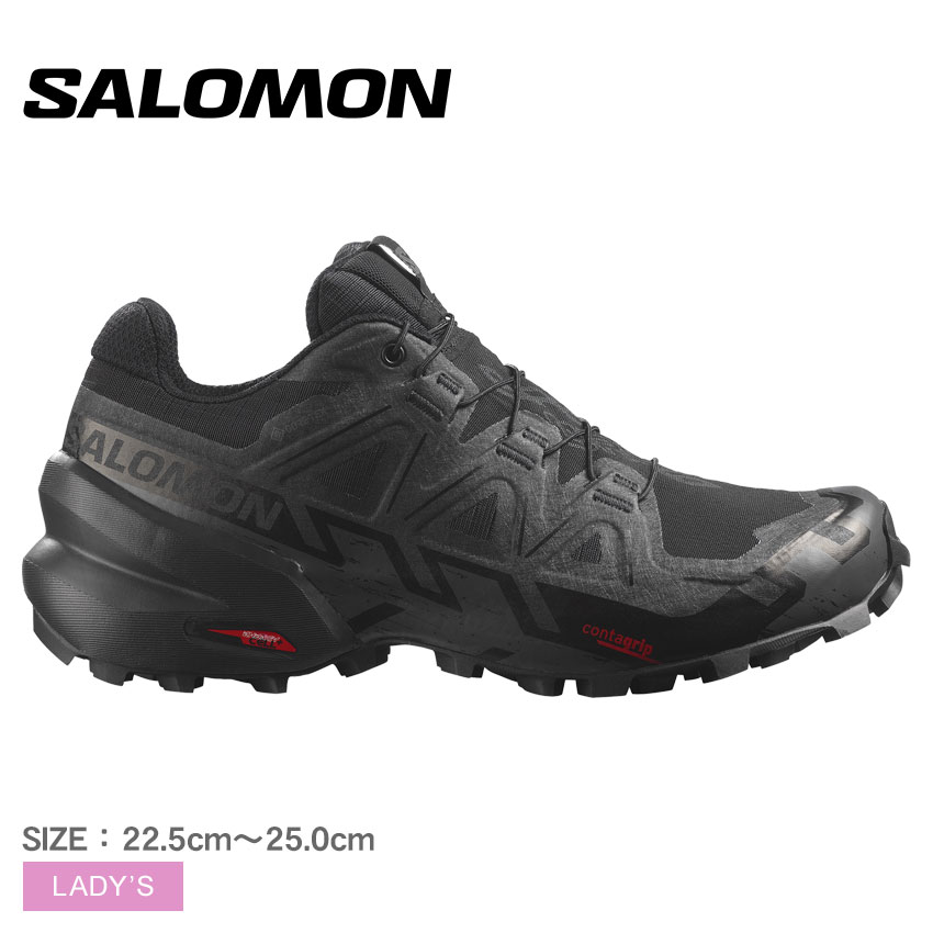 SALOMON ランニングシューズ GORE-TEX SALOMON（サロモン） ランニングシューズ レディース SPEEDCROSS 6