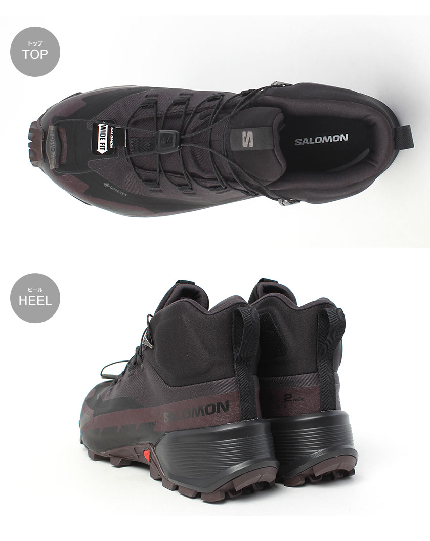 SALOMON（サロモン） ハイキングブーツ レディース CROSS HIKE MID GTX