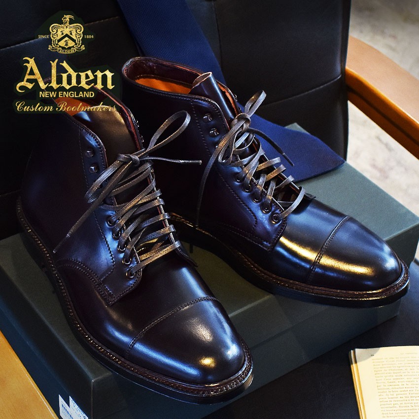 送料無料 ALDEN オールデン ドレスブーツ メンズ 靴 高級靴 革 POLACCO 