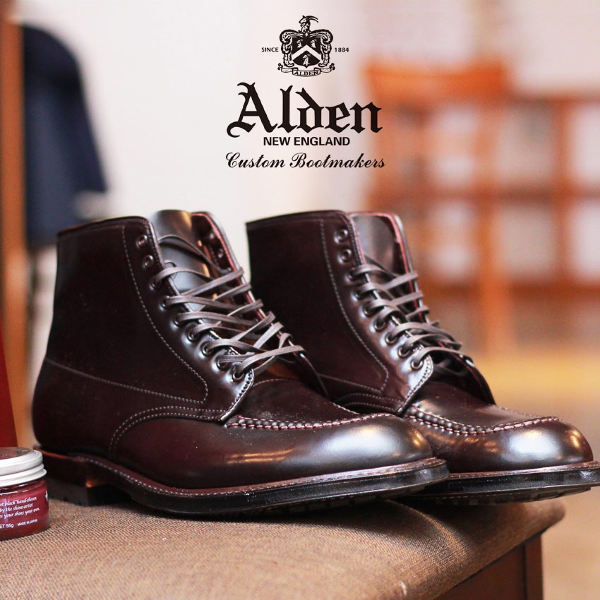 SALE Pt15 送料無料 ALDEN オールデン ドレスブーツ メンズ 靴 