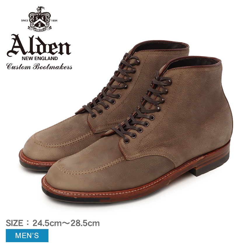 ALDEN（オールデン） ブーツ メンズ INDY BOOT ALDEN M3902HC ブラウン