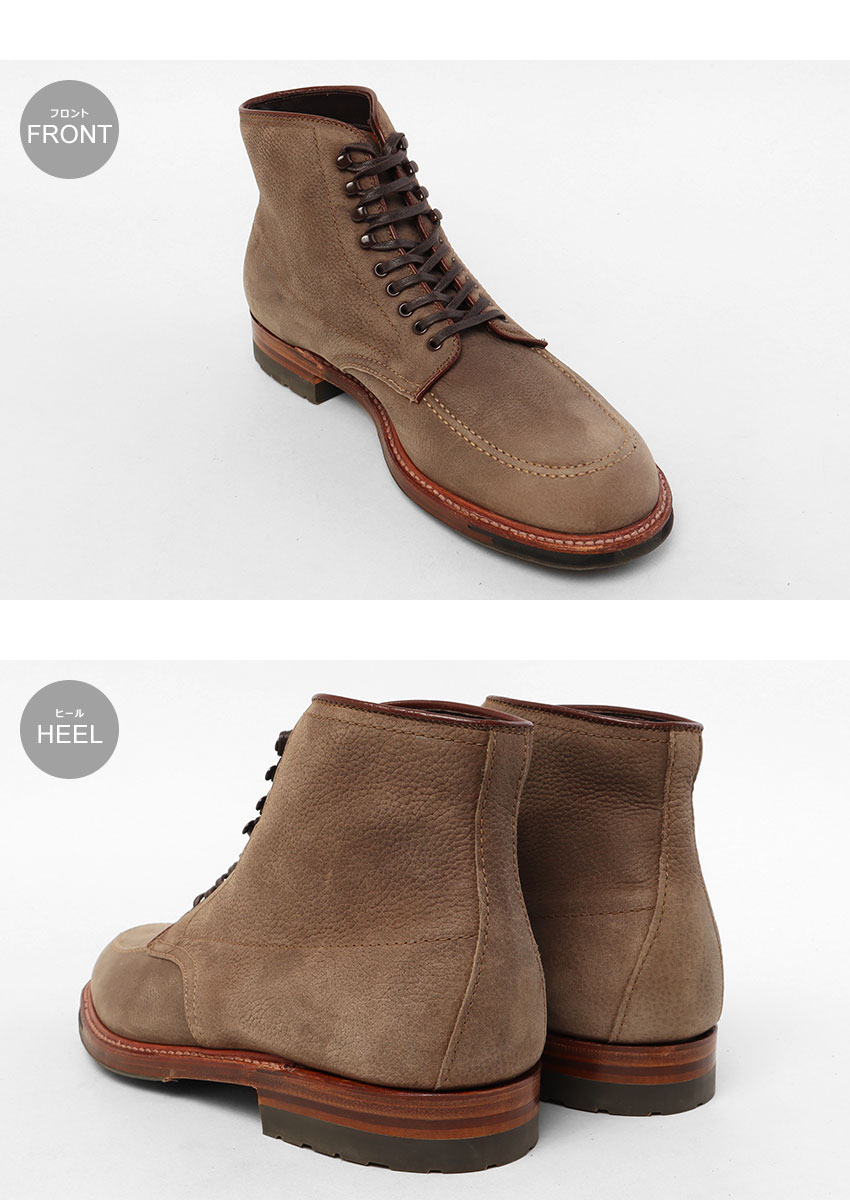 m*g様 USA オールデン Alden ブーツ 靴 ベージュ 44731 F ALDEN（オールデン） ブーツ メンズ INDY BOOT ALDEN M3902HC ブラウン