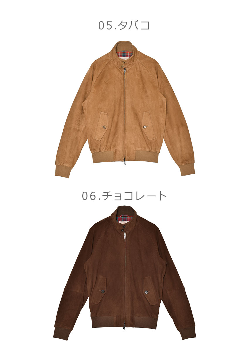 BARACUTA（バラクータ） ハリントンジャケット メンズ G9 SUEDE