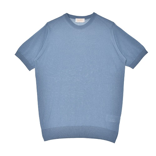 メンズ ジョンスメドレー コットン Tシャツ KEMPTON ネイビー メンズ ジョンスメドレー コットン Tシャツ KEMPTON ネイビー