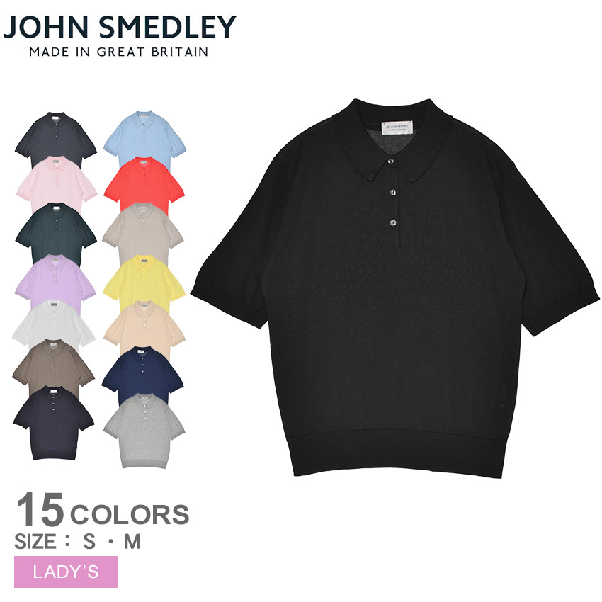 JOHN SMEDLEY（ジョンスメドレー） 半袖ポロシャツ レディース JILL