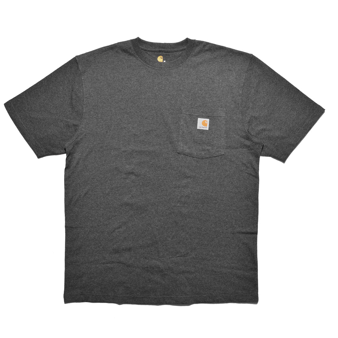 カーハート 半袖Tシャツ メンズ レディース ワークウェア ポケット ショートスリーブ CARHARTT RN14806-K87 ブラック 黒 白 ロゴ 父の日｜z-craft｜06