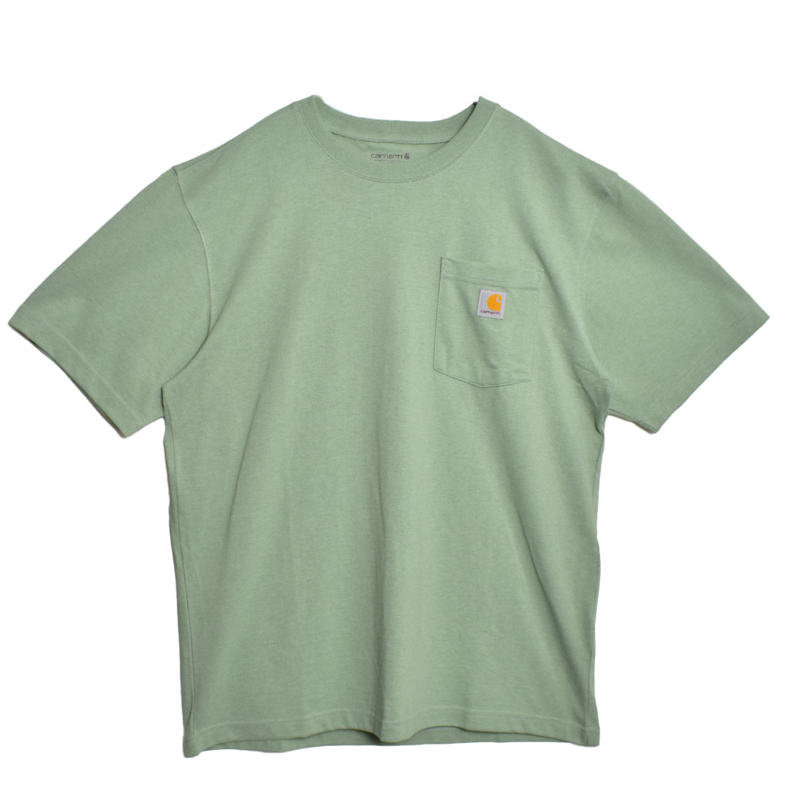 カーハート 半袖Tシャツ メンズ レディース ワークウェア ポケット ショートスリーブ CARHARTT RN14806-K87 ブラック 黒 白 ロゴ 父の日｜z-craft｜20