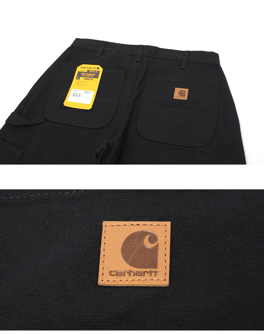 Carhartt（カーハート） ワークパンツ メンズ CARHARTT B11 ブラック