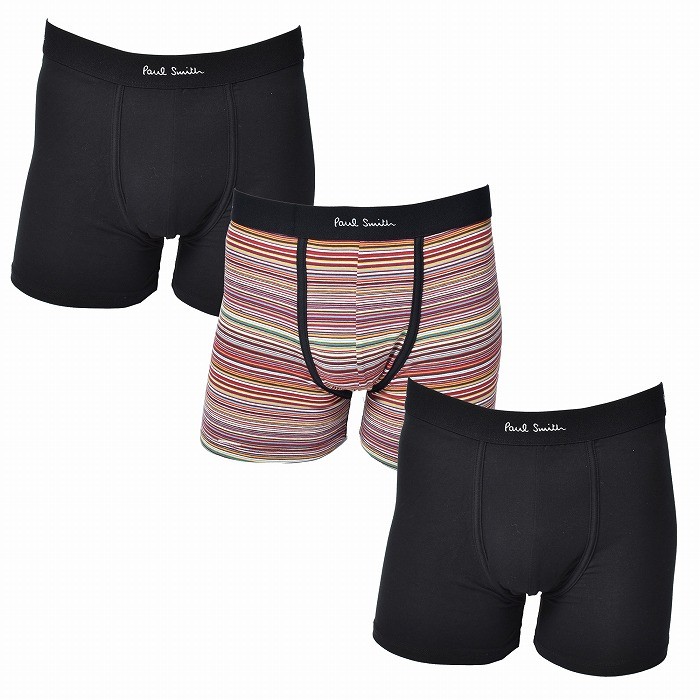 ポールスミス ボクサーパンツ Men Trunk 3 Pack Long Paul Smith メンズ 下着 インナー ブランド 返品不可 新生活 34 0002 スニーカー ブーツならz Craft 通販 Yahoo ショッピング
