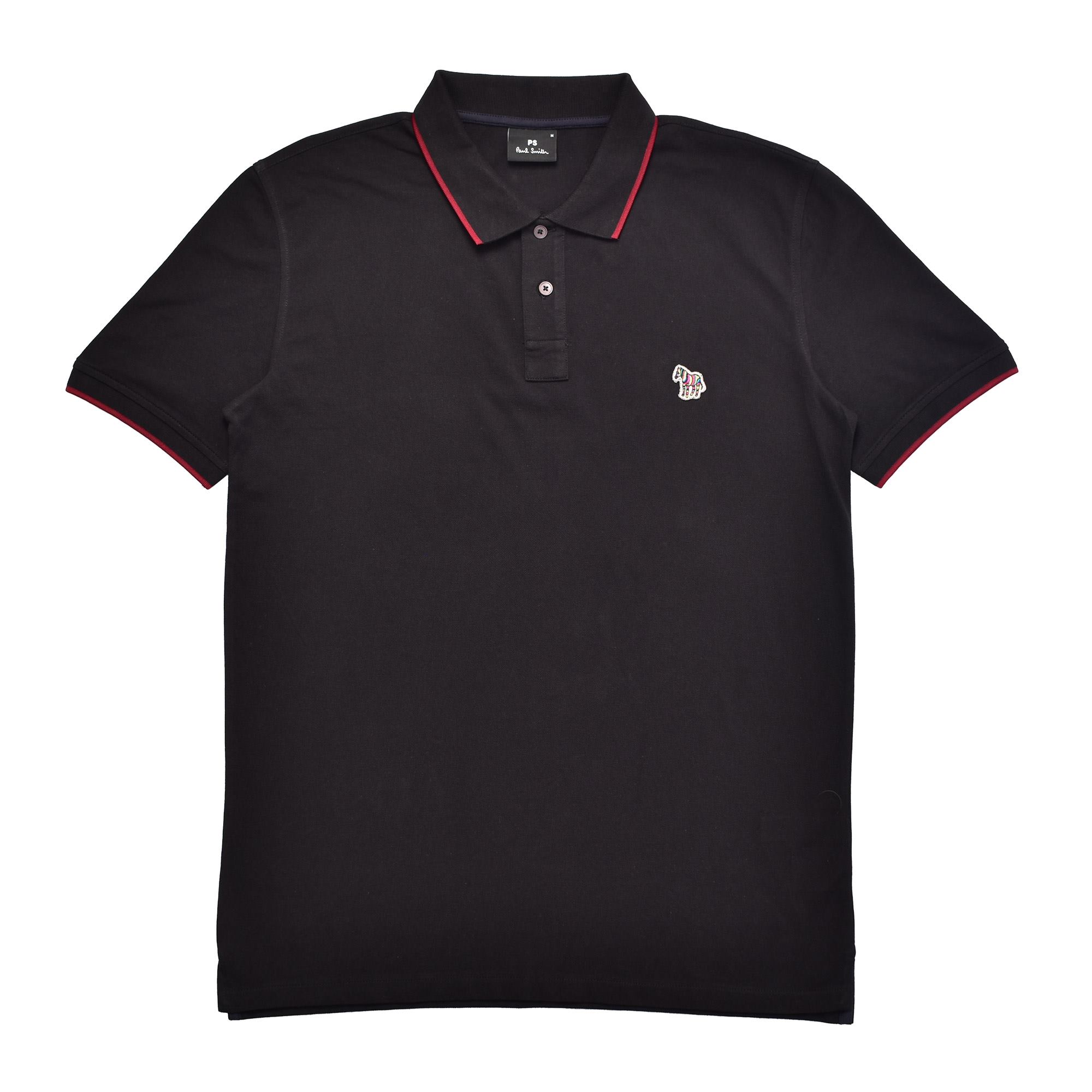 送料無料 ポール スミス 半袖ポロシャツ メンズ REG FIT POLO ZEB BADGE PAUL SMITH M2R-151LZ-K21580 ブラック 黒 ホワイト 白 ウエア 青 父の日｜z-craft｜02