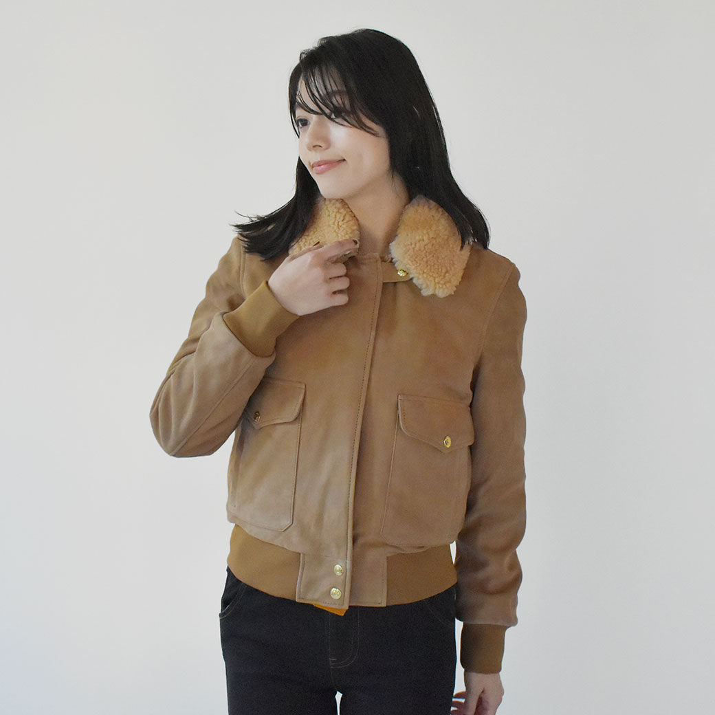 Schott N.Y.C（ショット） ジャケット レディース アウター A-2 ゴート