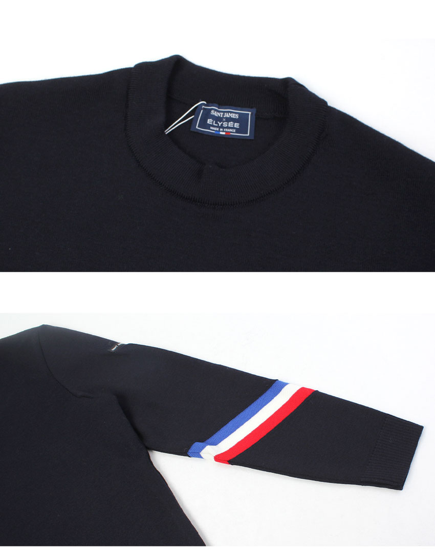 ひらら　saint james 2020 aw ニット 楽天市場】日本正規品 セントジェームス ダブルフェイス セーター 無地