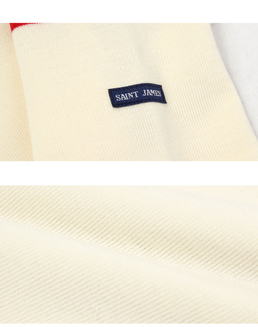 SAINT JAMES（セントジェームス） セーター メンズ ストライプ エリゼ