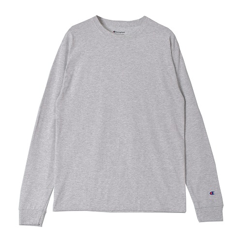 Amazon | [チャンピオン] 長袖Tシャツ 長袖 綿100% Relax Fit
