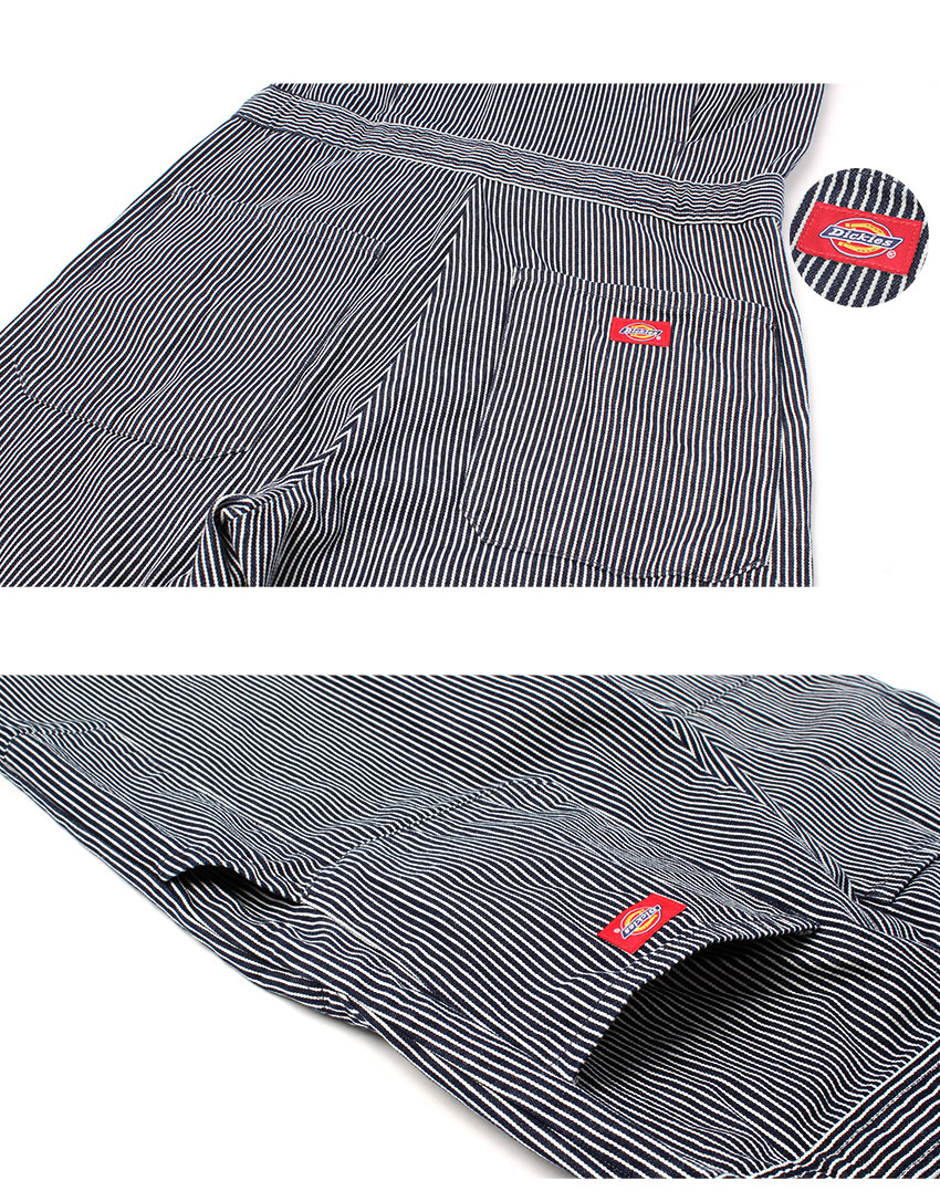 Dickies ディッキーズ つなぎ メンズ ヒッコリーストライプ