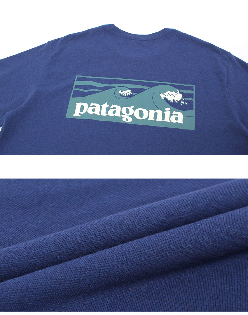 Patagonia パタゴニア　半袖シャツ patagonia（パタゴニア） 半袖Tシャツ メンズ ボードショーツ・ロゴ
