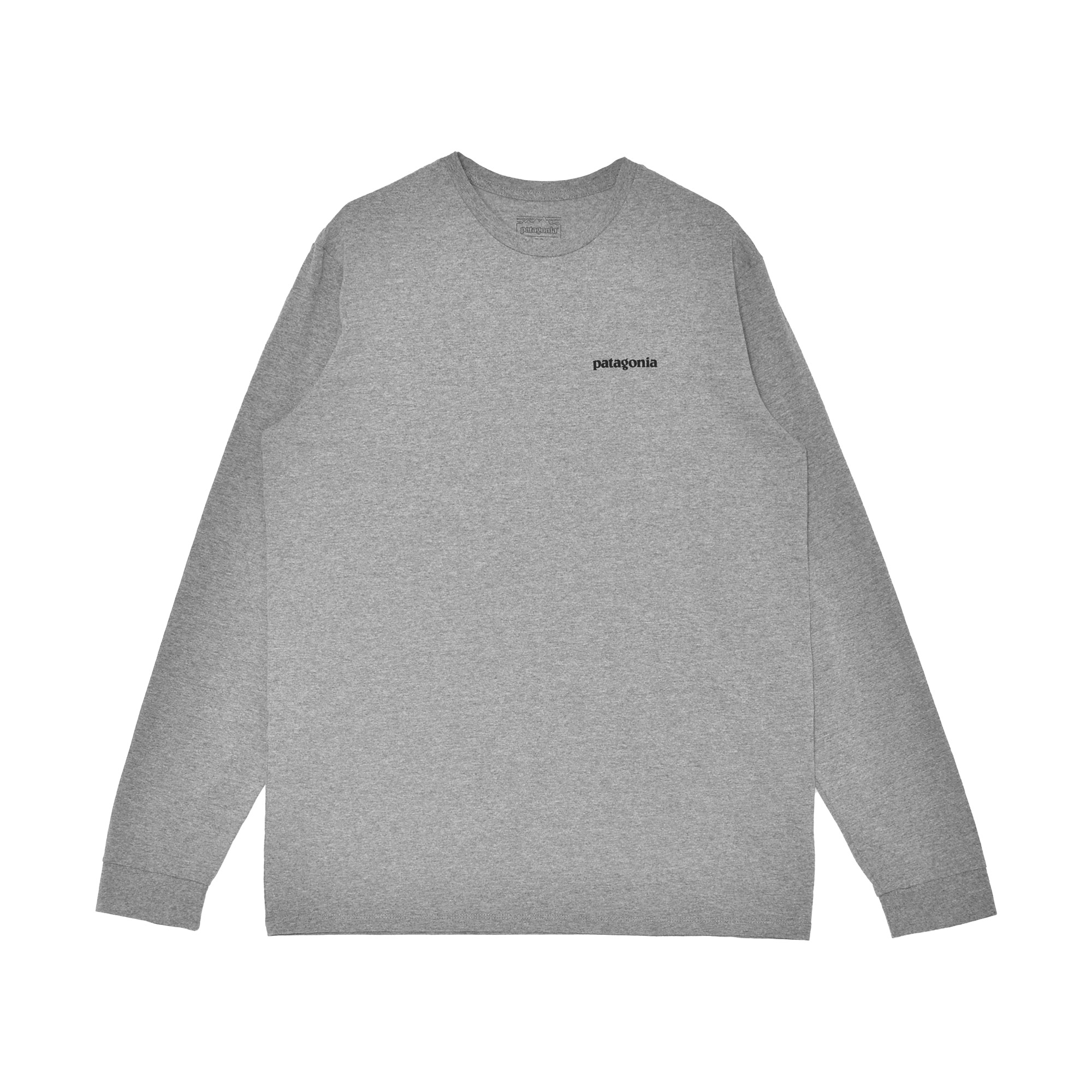 パタゴニア 長袖Tシャツ メンズ ロングスリーブ・P-6ロゴ・レスポンシビリティー PATAGONIA 38518 ブラック 黒 ホワイト 白 長袖 爆買 | patagonia | 02