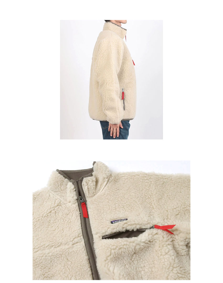patagonia（パタゴニア） フリースジャケット メンズ ナチュラル