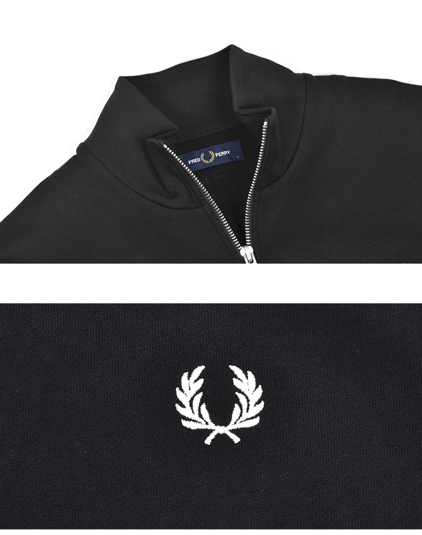 FRED PERRY（フレッドペリー） スウェット メンズ Half Zip Sweatshirt