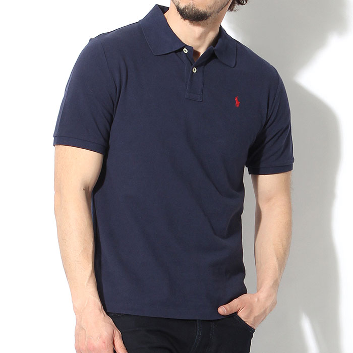 送料無料 ポロ ラルフローレン ポロシャツ メンズ レディース ワンポイント 半袖ポロシャツ POLO RALPH LAUREN 323 603252  323 703632 黒