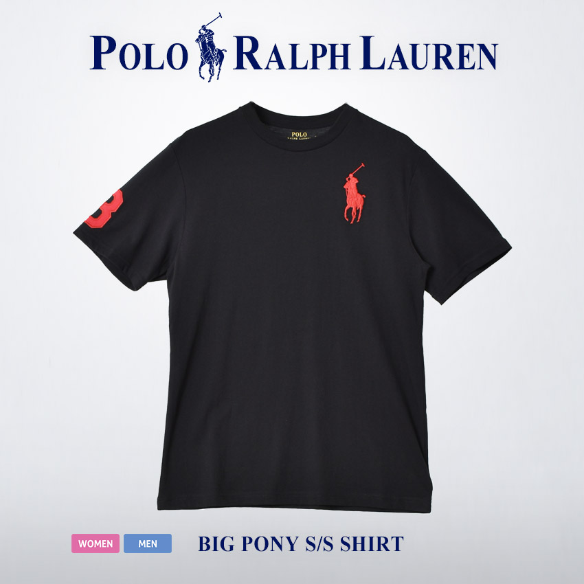 （ゆうパケット可） ポロ ラルフローレン 半袖Tシャツ メンズ レディース ビッグポニー 半袖Tシャツ POLO RALPH LAUREN 323  832907