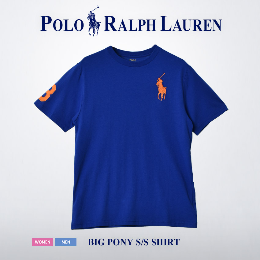 ポロ ラルフローレン 半袖Tシャツ メンズ レディース ビッグポニー POLO RALPH LAUR...