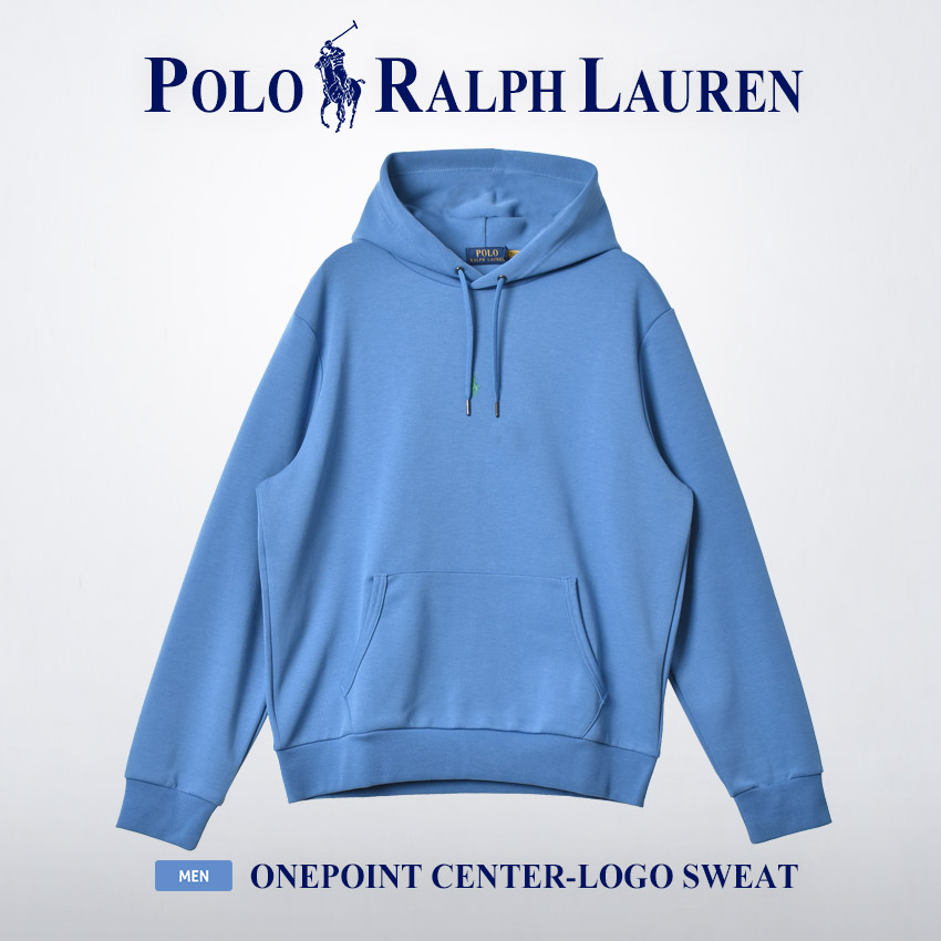 送料無料 ポロ ラルフローレン パーカー メンズ ワンポイント センターロゴ スウェット POLO RALPH LAUREN 710839047 レッド 赤 青｜z-craft｜03