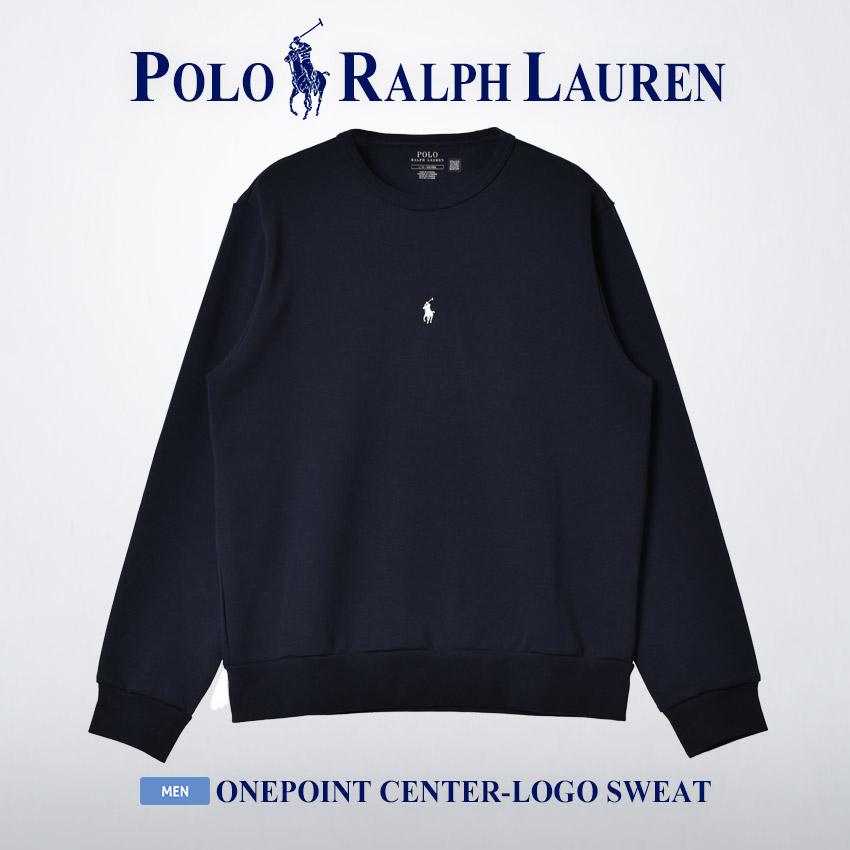 □POLO RALPH LAUREN(ポロラルフローレン)ロゴスウェットシャツ-