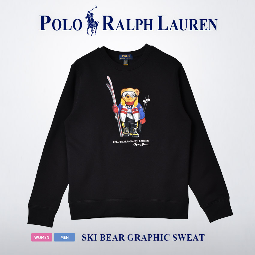 SALE 送料無料 ポロ ラルフローレン トレーナー メンズ レディース スキーベアグラフィックスウェット POLO RALPH LAUREN  323883625