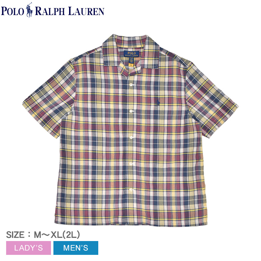 ポロラルフローレン/半袖ポロシャツ×ティンバーランド/半袖シャツ・チェック柄 POLO RALPH LAUREN ポロ ラルフ ローレン 半袖シャツ メンズ