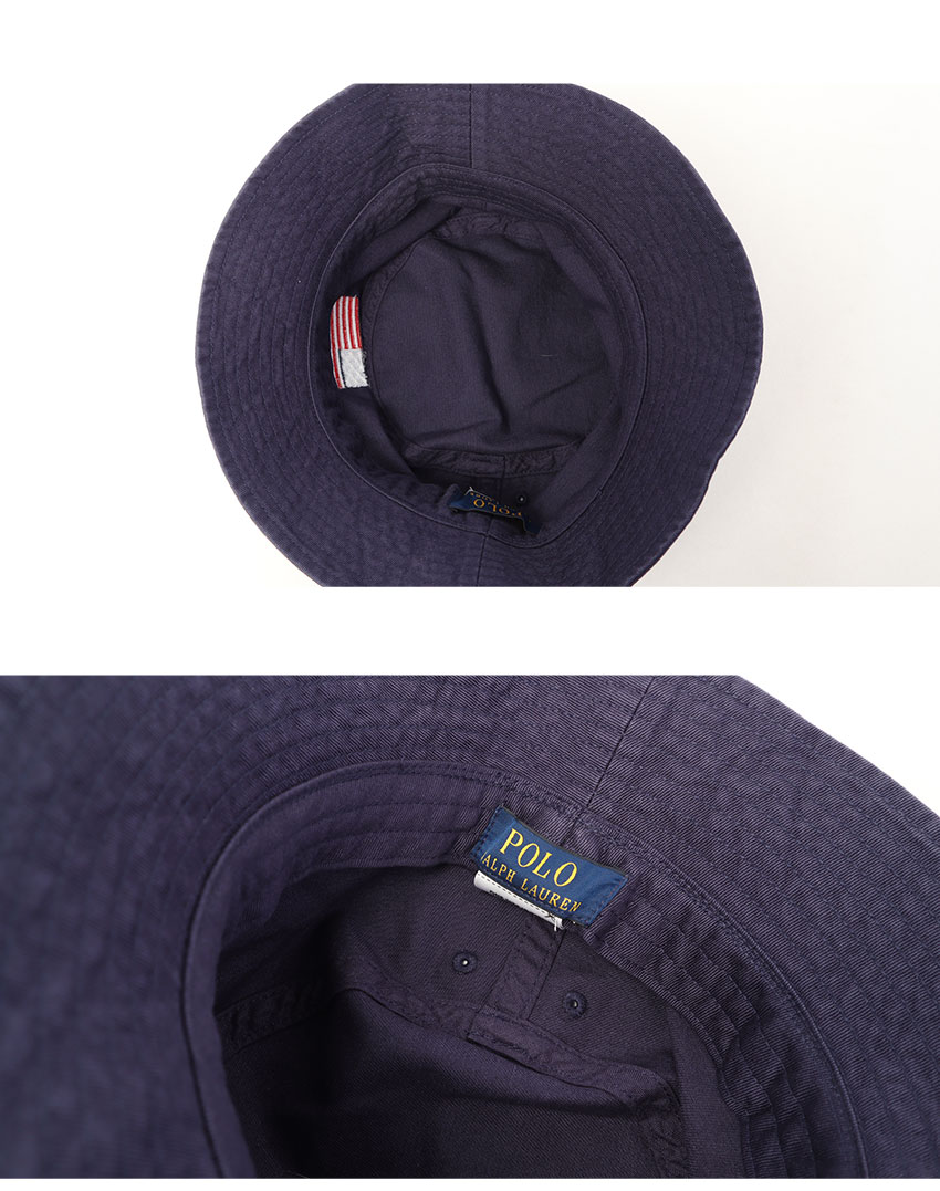 ポロバイラルフローレン　ハット ベビー)Polo ポニー コットン インターロック ハット （ハット
