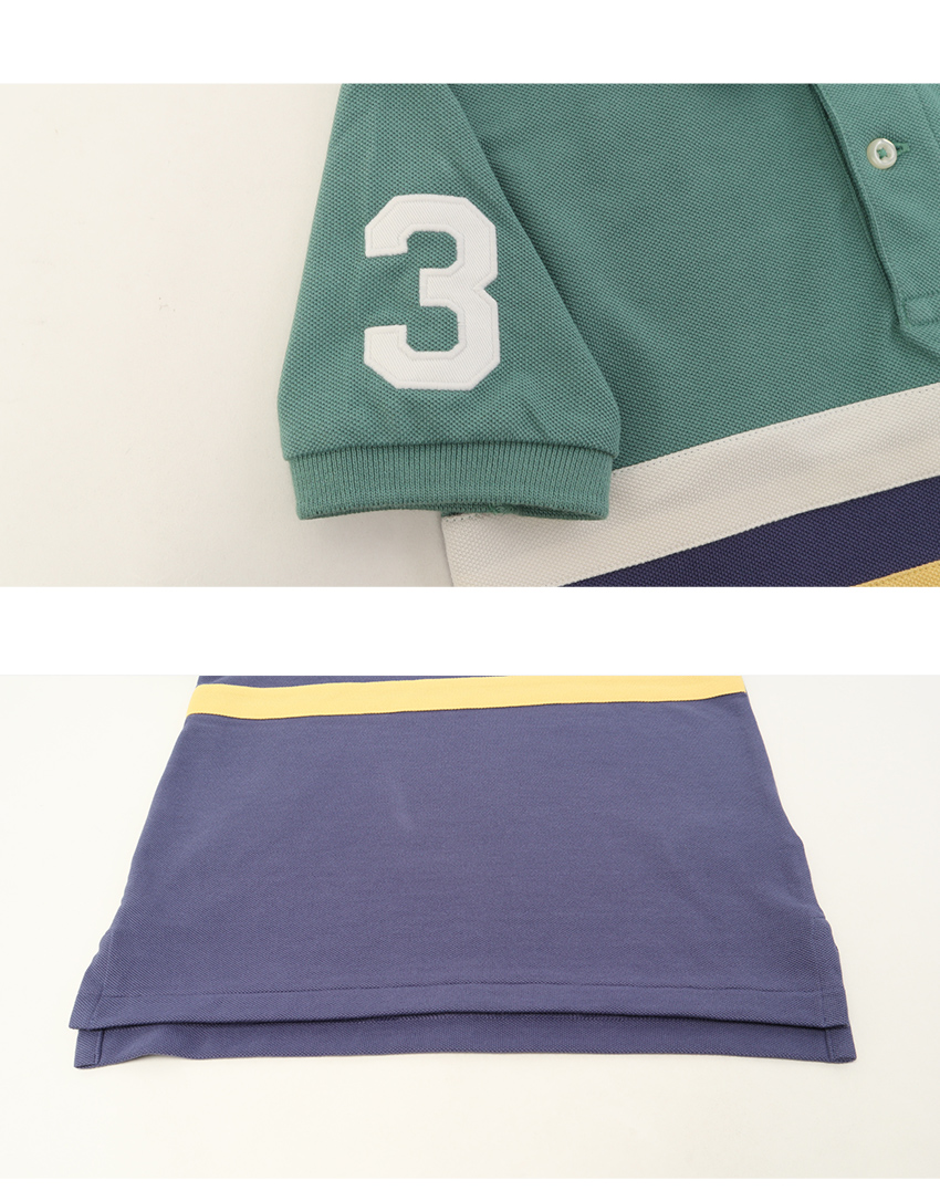Polo Ralph Lauren ポロベア　ラガーシャツ キッズXL グリーン Polo Ralph Lauren ポロベア ラガーシャツ キッズXL グリーン